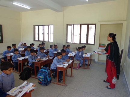 Martinpur-classroom